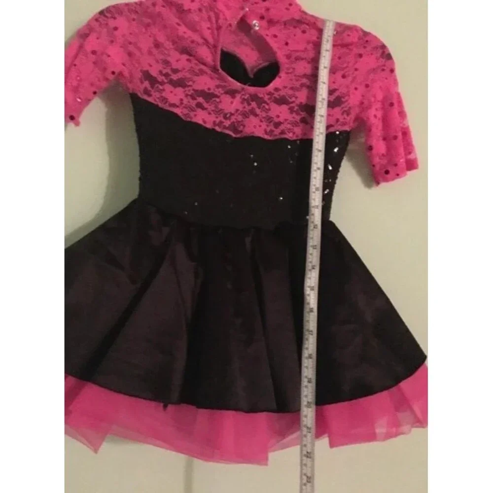 Girls Salsa Dance Dress 3-4T Latin Dance Competition Dress for Girls